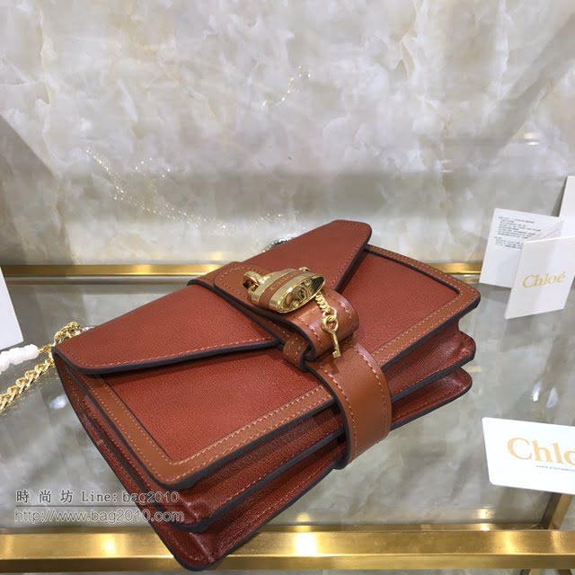 Chloe女包 克洛伊經典Aby Chain徽印掛鎖鏈條包包 Chole肩背斜挎包  jjh1270